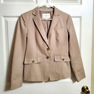Banana Republic stretch tan suit jackets sz.6 or 8